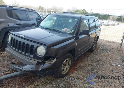 2014 Jeep Patriot Sport from USA, damaged, VIN 1C4NJRBB7ED809078